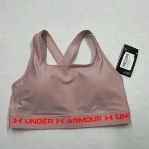 Under Armour Women's Crossback Mid Heather Bra